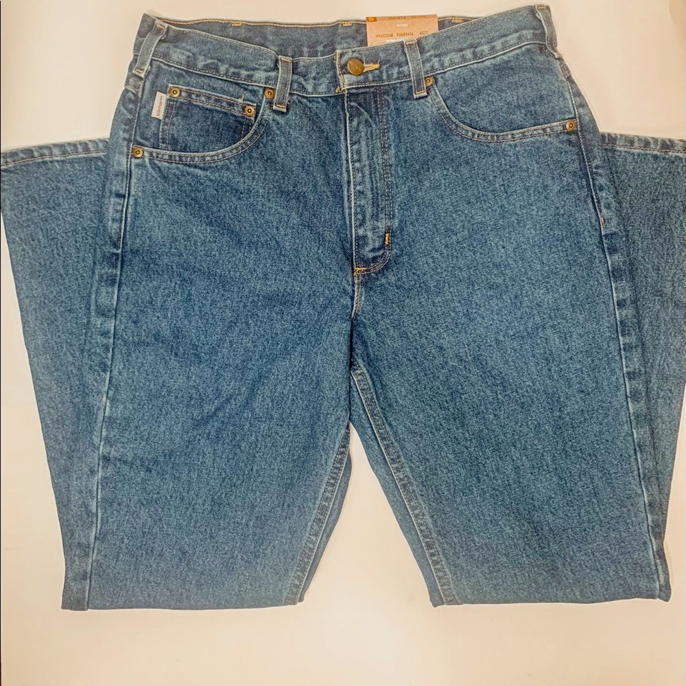 Carhartt Straight Traditional Fit Blue Jeans 33x30